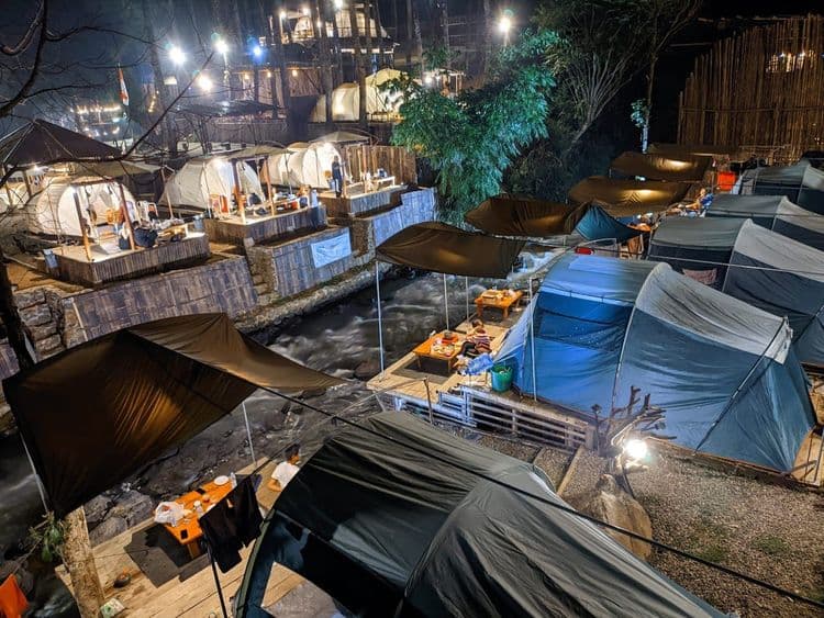 Legok Reret Camping Ground Riverside