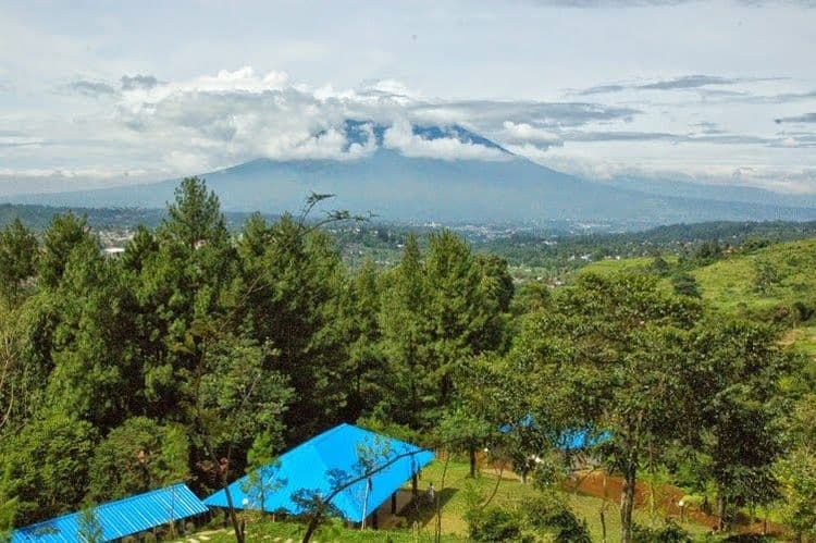 Panorama Pangrango Camp